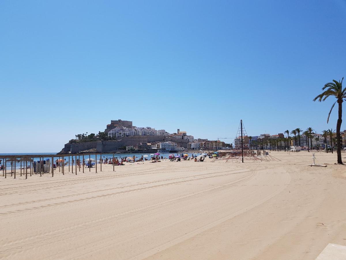 Peniscola Playa Al Lado Del Hotel Papa Luna Extérieur photo